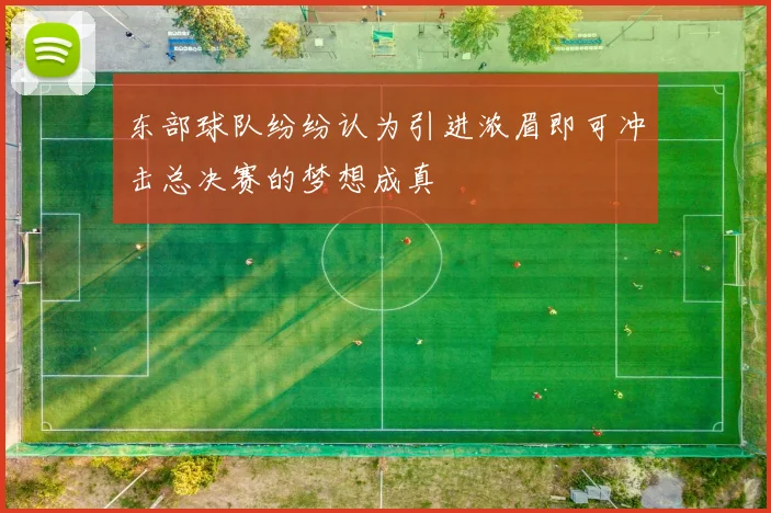 东部球队纷纷认为引进浓眉即可冲击总决赛的梦想成真